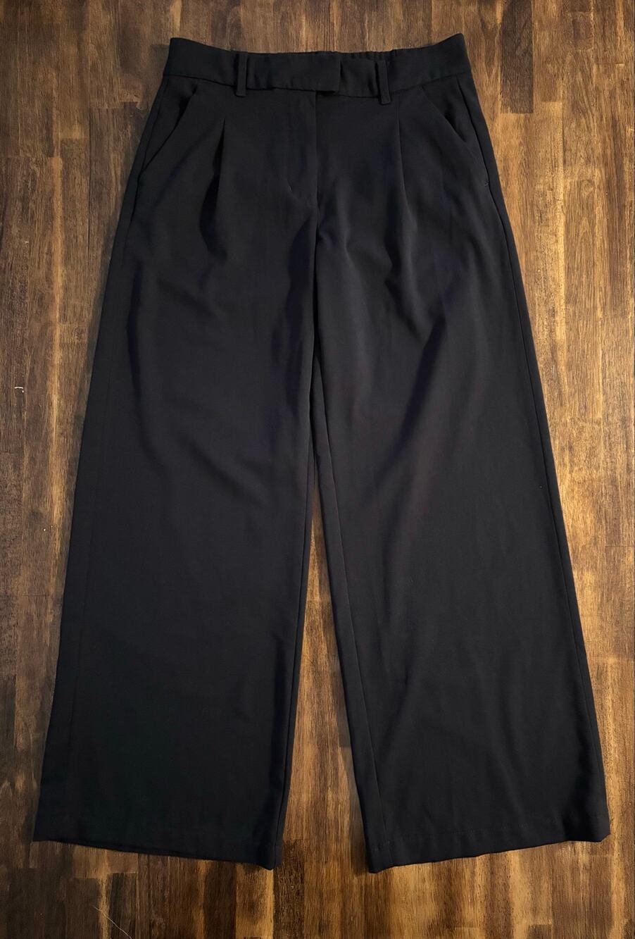American Eagle Women’s 6 Pants Wide Leg Poppy Trouser Stretch High Rise